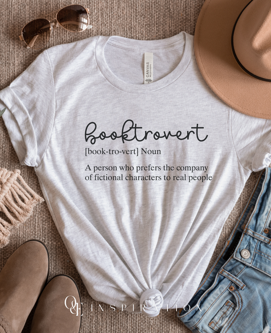Booktrovert Tee - Book Lover Gift