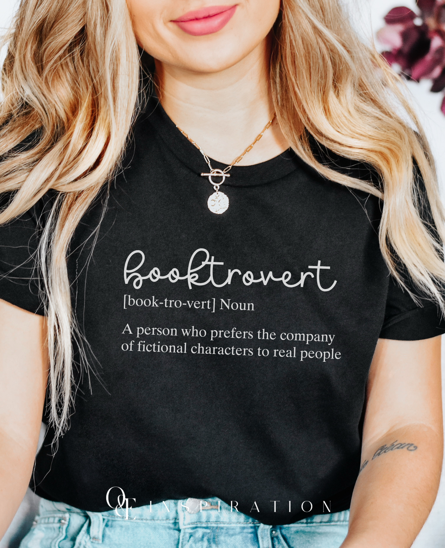 Booktrovert Tee - Book Lover Gift